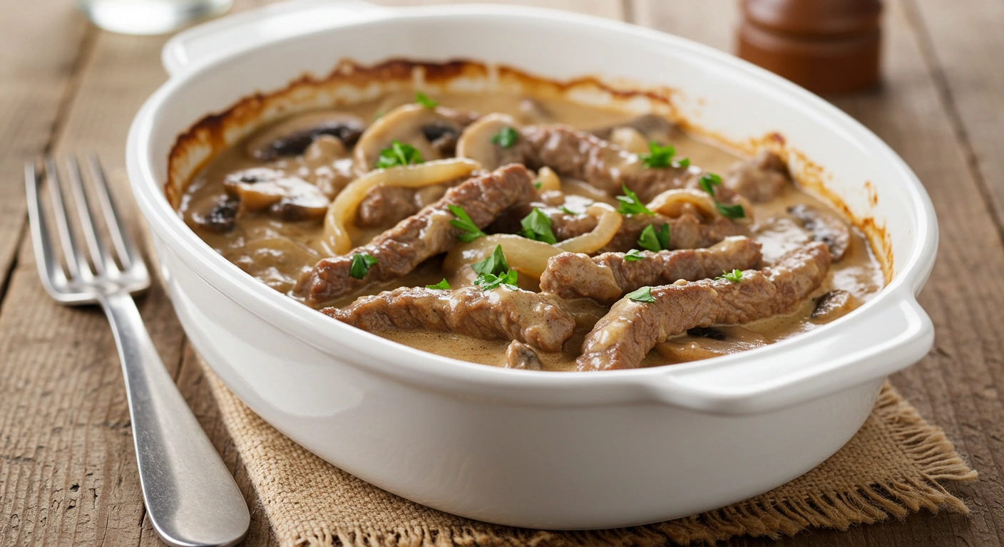 Beef Stroganoff – Classic Comfort